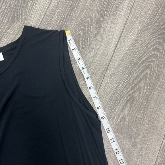 EVERLANE Sleeveless Muscle Tank Tee Dress Navy Blue Size M - Picture 10 of 10